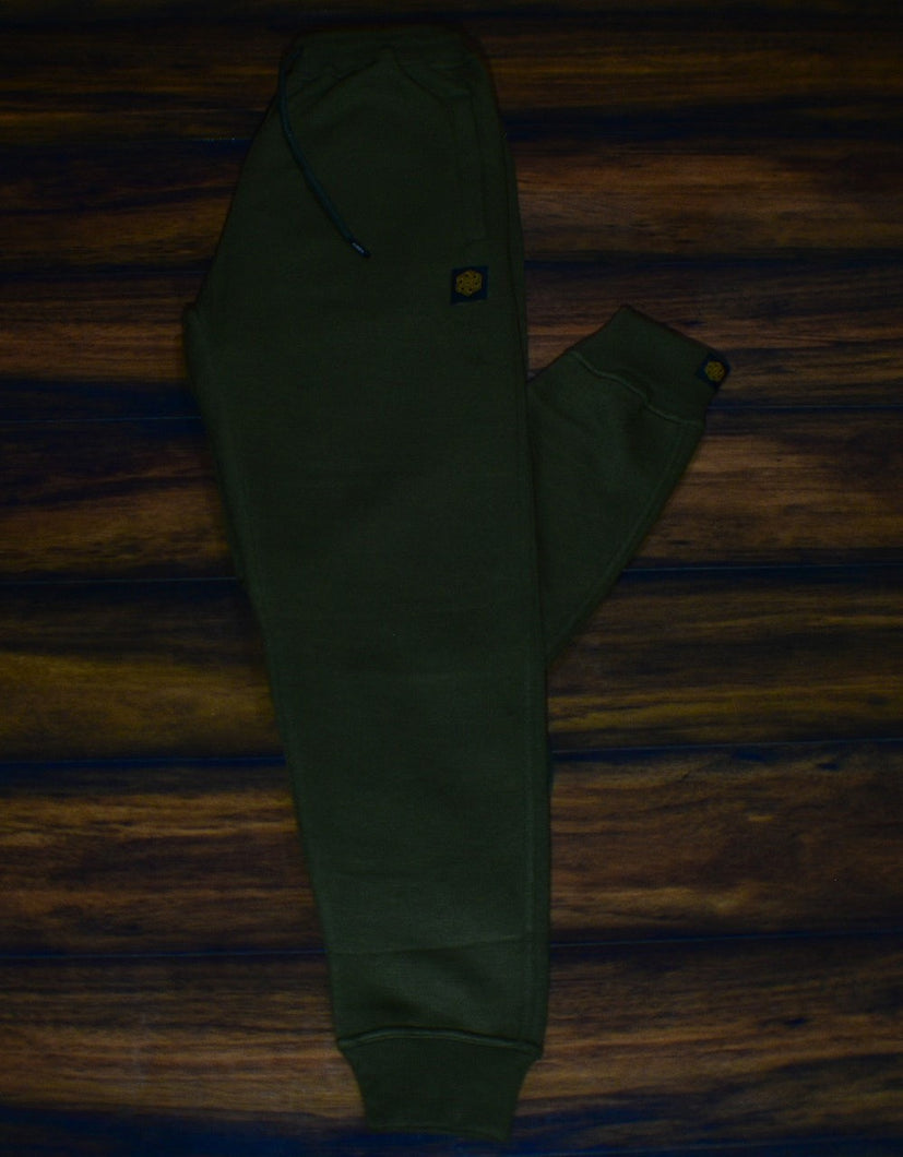 Tru-Darkz Jogging Bottoms - Khaki Green - Advanced Hookbaits